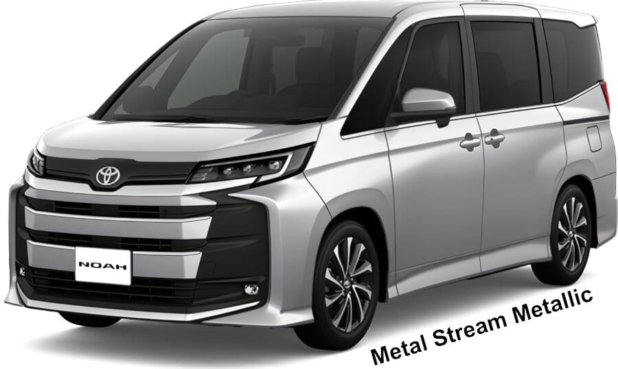 Toyota Noah Hybrid SZ body color: Metal Stream Metallic